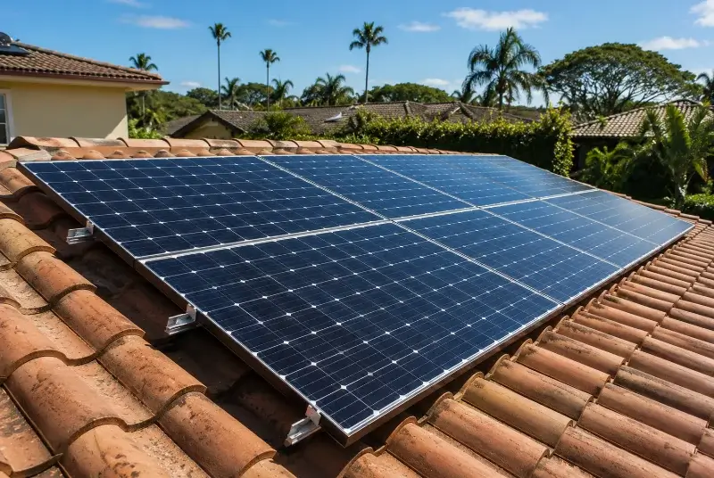 Installation de panneaux solaires à Locoal-Mendon